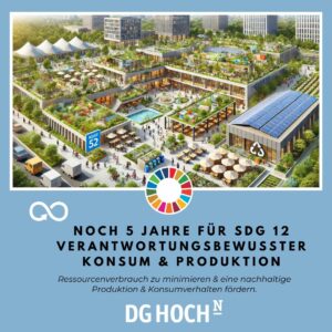 SDG 12 – Verantwortungsbewusster Konsum und Produktion