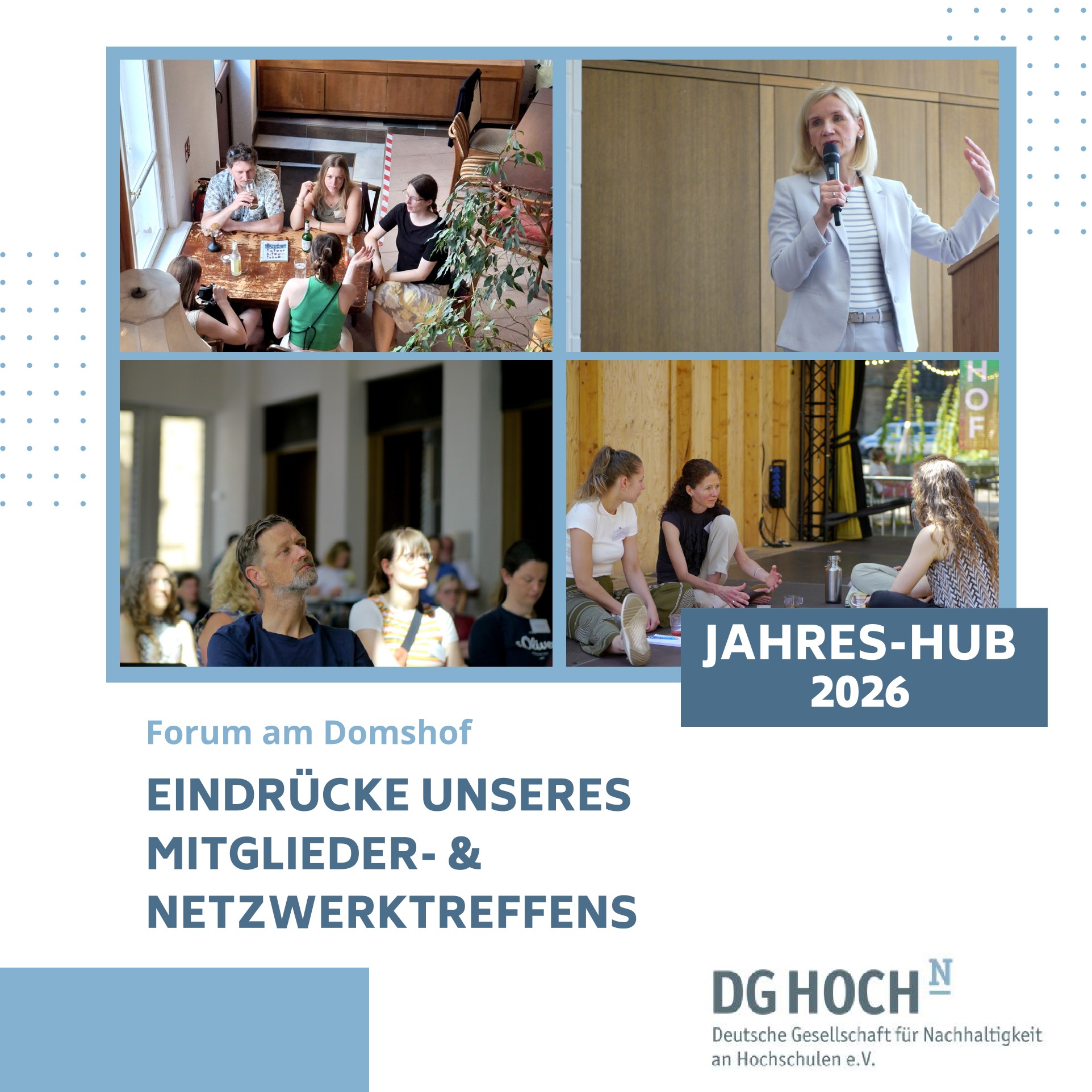 Schön wars! Rückblick auf den DG HochN Jahres-Hub 2026 🌿 🔵