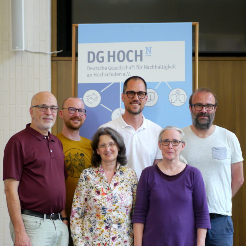 DG HochN Vorstand mit Geschäftsführer Bror Giesenbauer beim Jahreshub 2026